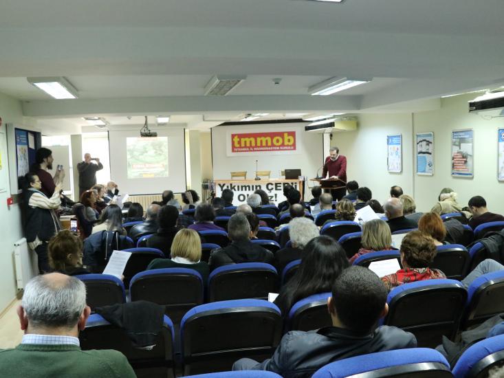 TMMOB İSTANBUL İKK, KANAL İSTANBUL’A İLİŞKİN ‘UYARDI’